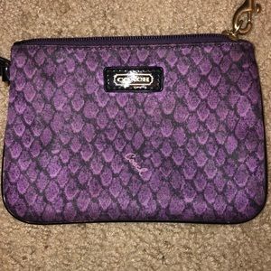 Coach wristlet